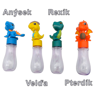 Alldoro Mini Dinofuk, krásná figurka + 35 ml bublin