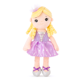 Amek Toys Panenka s šaty - Fialová - 32 cm