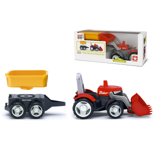 Efko MultiGO 1+2 Traktor s přívěsem – Zetor s valníkem
